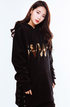 WWS LACE UP MILITARY HOODIE BLACK (품절)